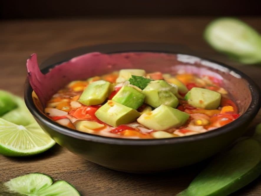 Aguachile Keto Negro de Callo de Hacha