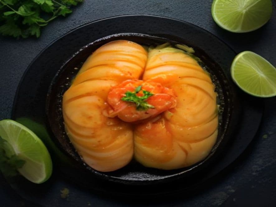 Almeja al Cilantro y Limón Keto