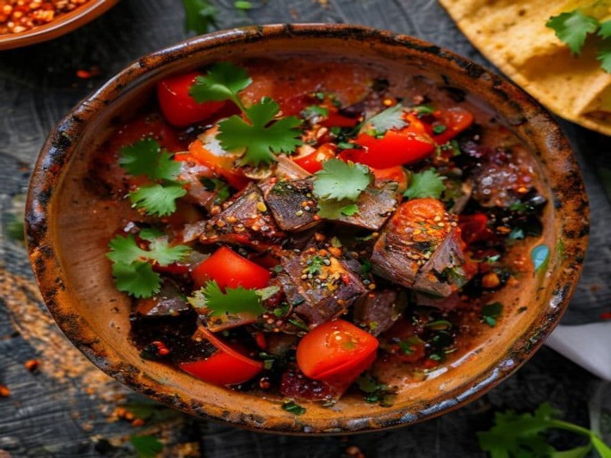 Atún en salsa negra keto para cenar
