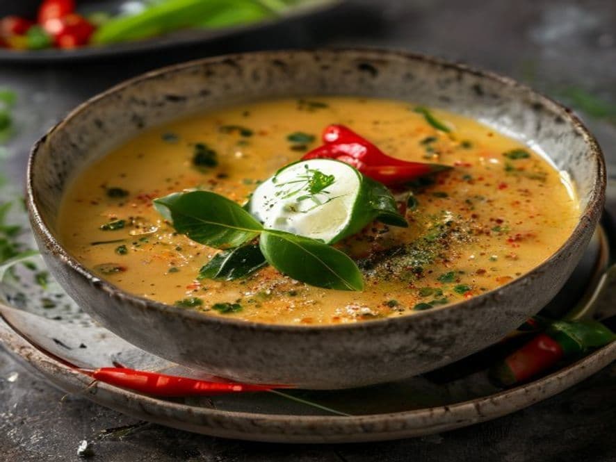 Bisque de Borrego con Hierba Santa Keto