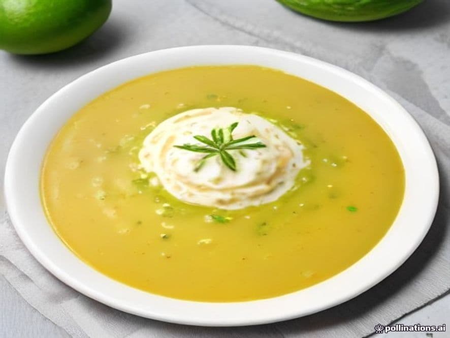 Bisque de Champiñones con Crema Keto a la Mexicana