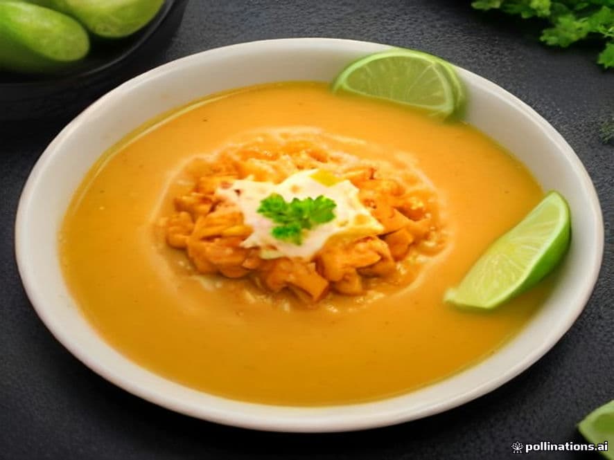 Bisque de Pollo con Zanahoria Keto