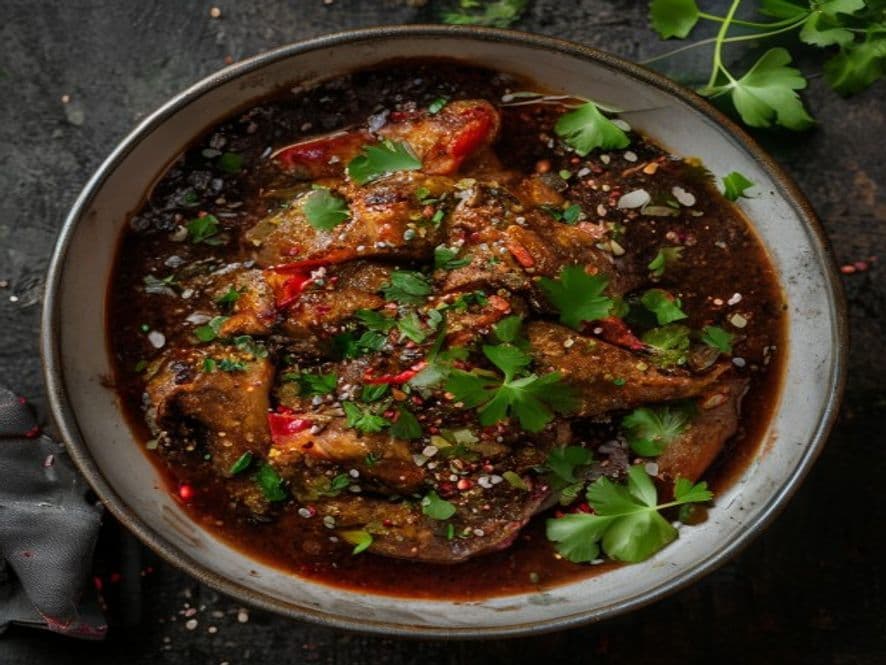 Borrego en pipián keto para cenar