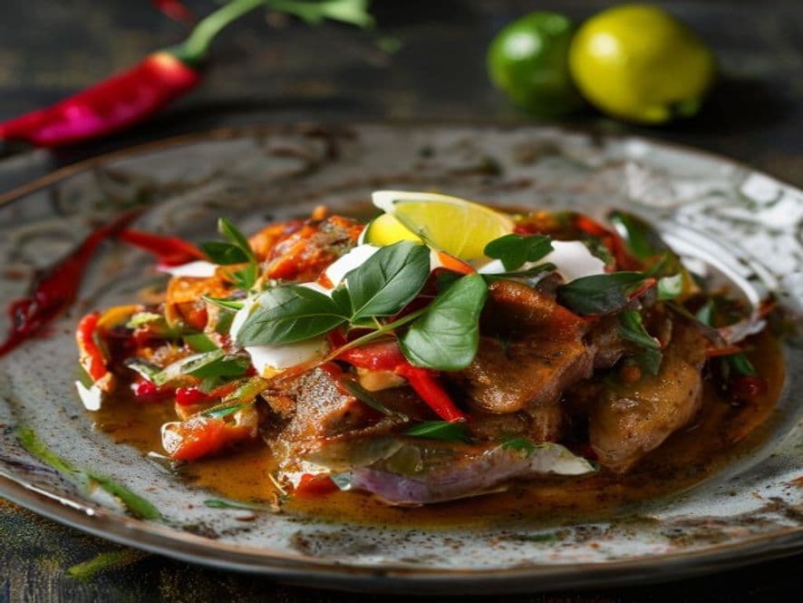 Borrego estofado keto para cenar