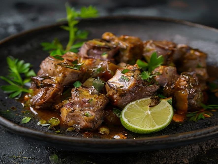 Botana Keto Morelense con Carnitas