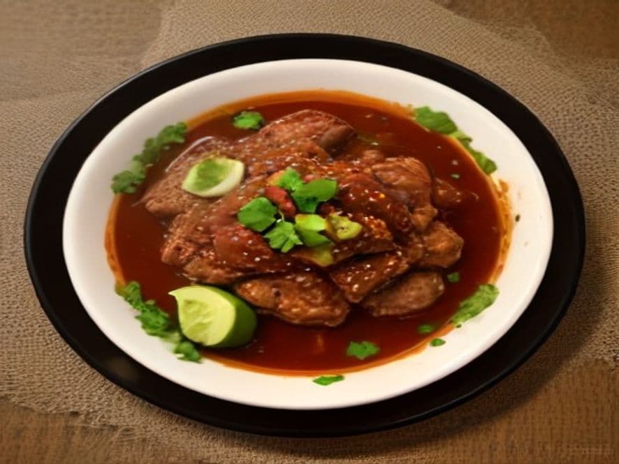 Cabrito en Manchamanteles Keto Auténtico