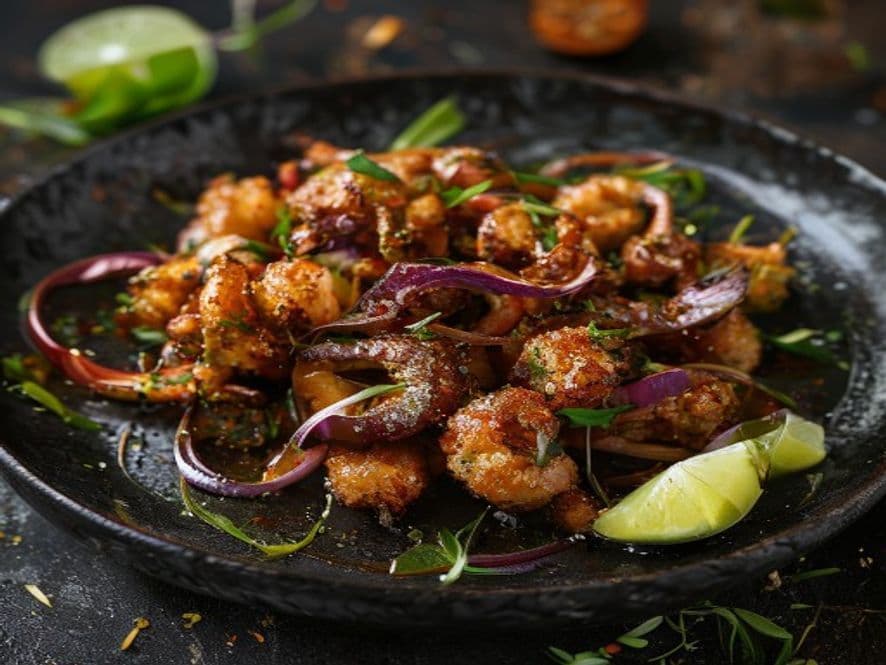 Calamares en su tinta keto