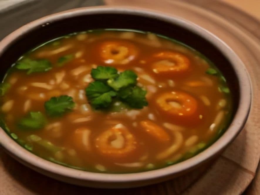Caldo de Albóndigas Keto sin Arroz