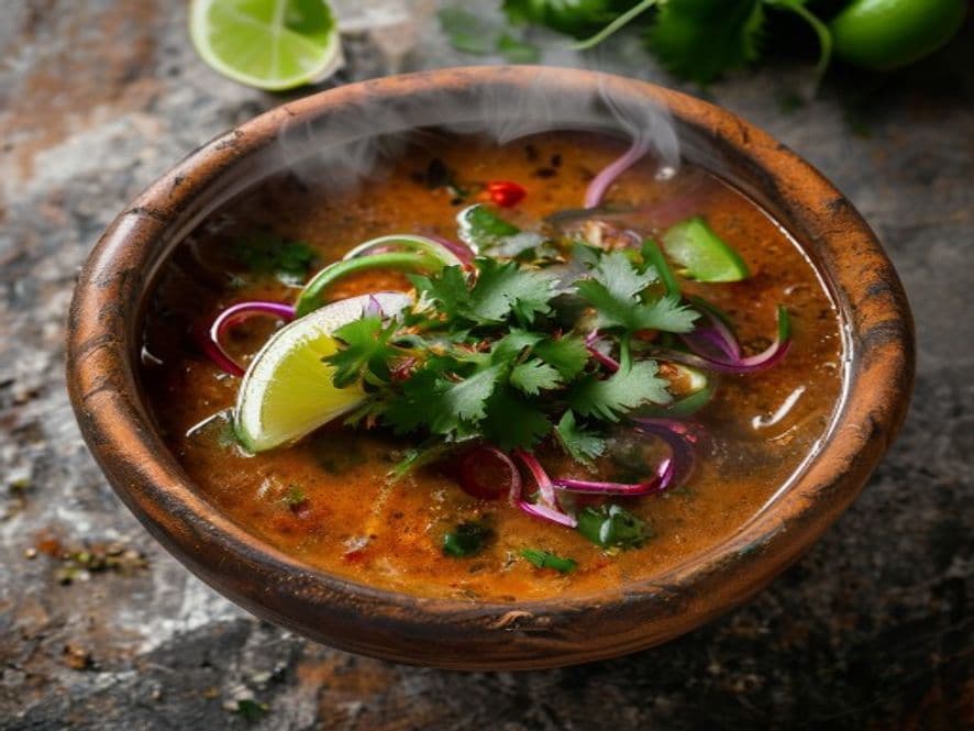 Caldo de Borrego con Hierba Santa Keto