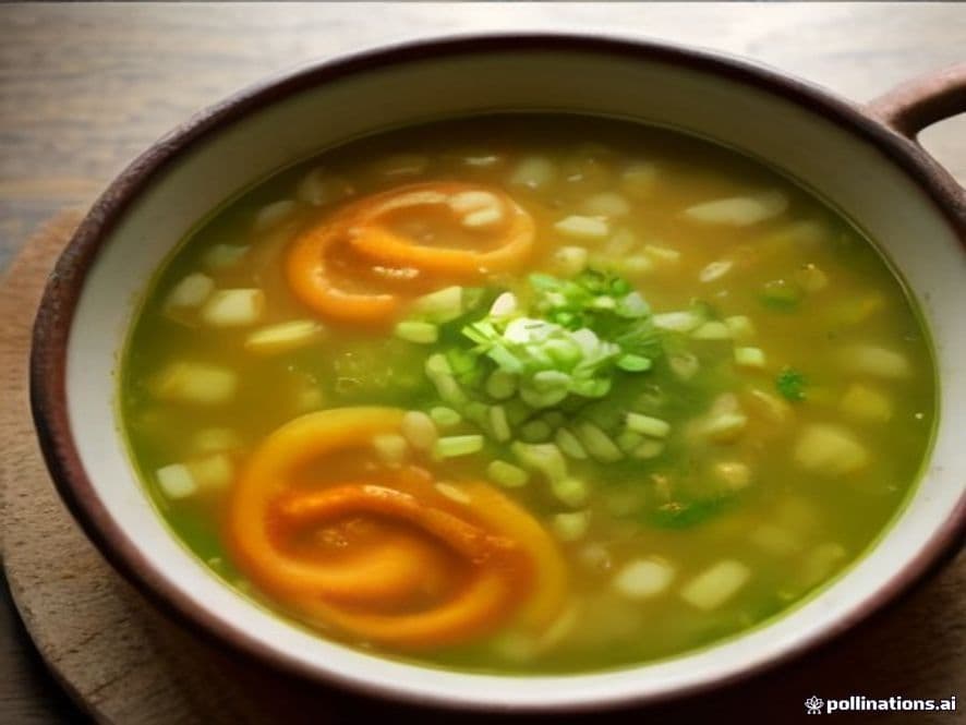 Caldo de Brócoli con Queso Keto a la Mexicana