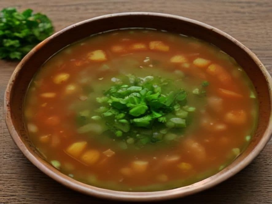 Caldo de Calamar Keto a la Mexicana