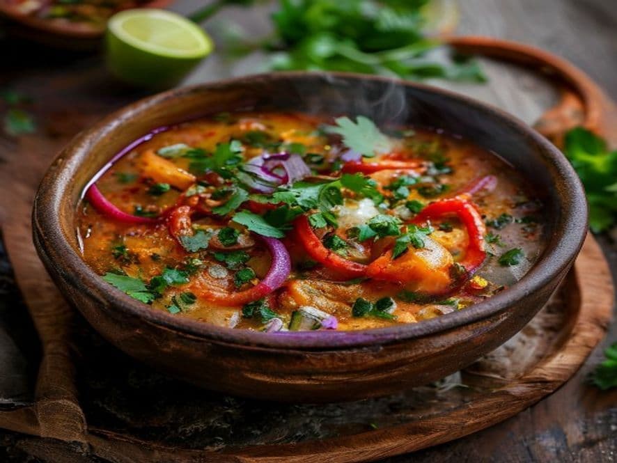Caldo de Camarón Estilo Mazatlán Keto