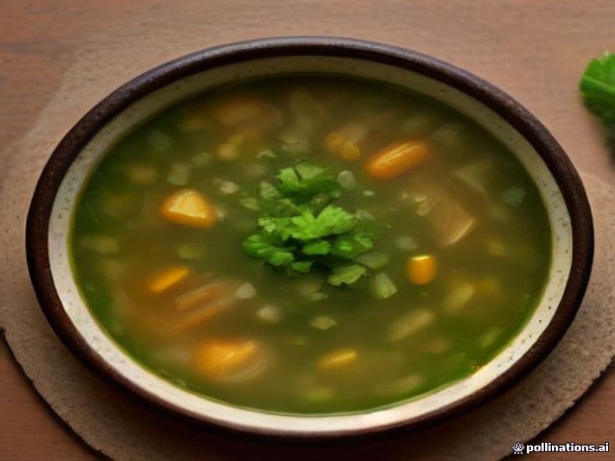 Caldo de Champiñones al Ajo Keto
