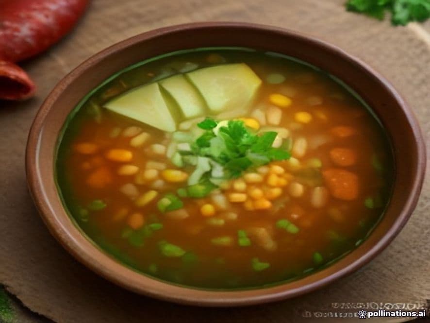 Caldo de Espinacas con Pollo y Chile Keto