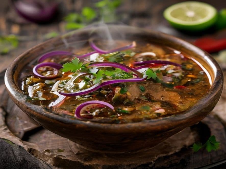 Caldo de Puerco con Chile Verde Keto
