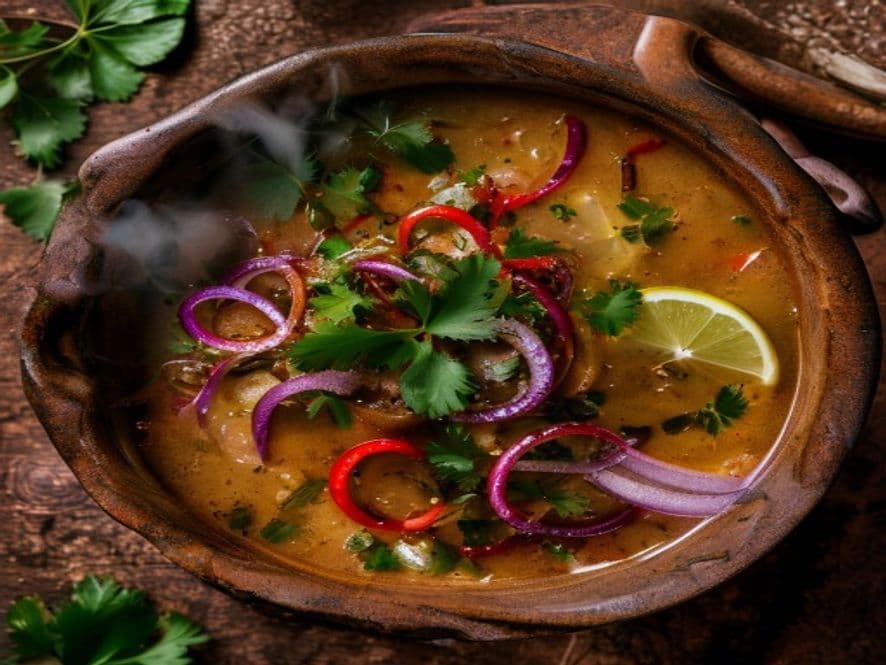 Caldo de Res con Verduras Keto