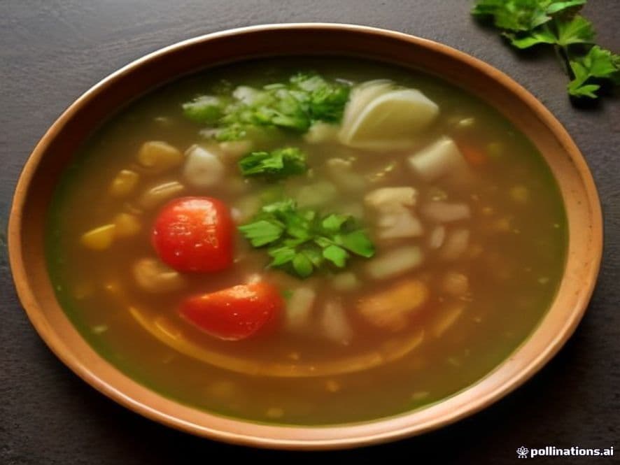 Caldo de Setas con Jerez Keto