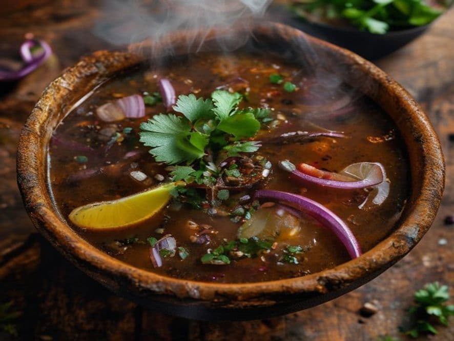 Caldo Negro de Frijol Keto