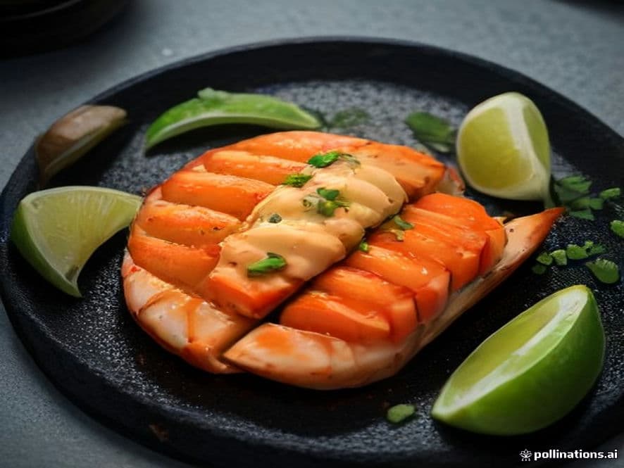 Camarón a la Plancha Keto con Mojo de Ajo y Limón