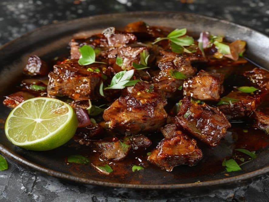 Cerdo en salsa chipotle keto ligero