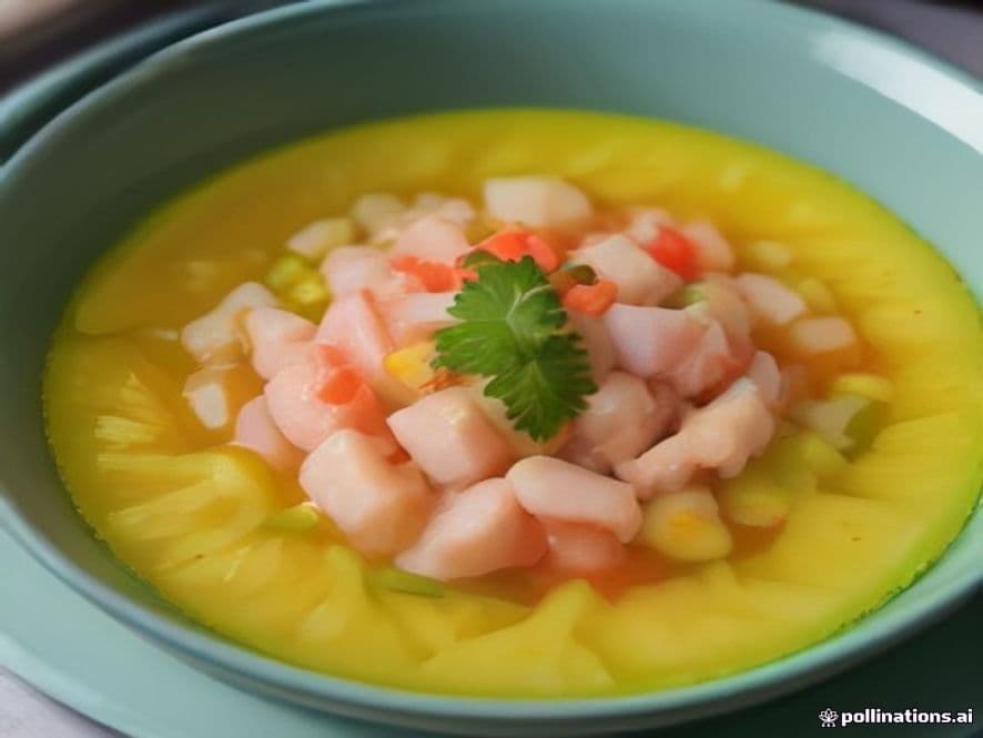 Ceviche Keto de Callo de Hacha Estilo Colima
