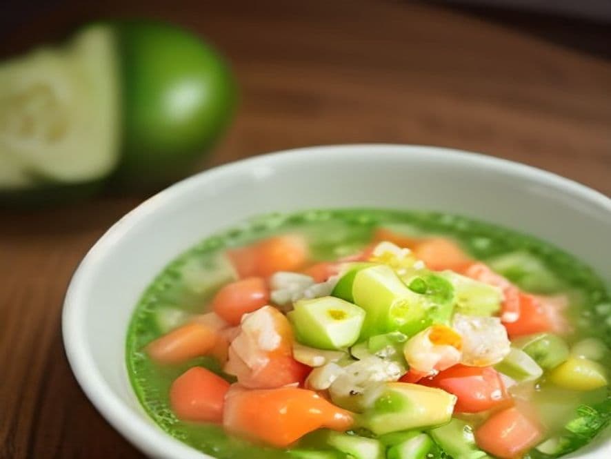 Ceviche Keto de Camarón Estilo Sinaloa