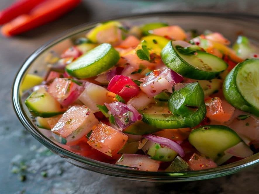 Ceviche Keto de Cangrejo Estilo Nayarit