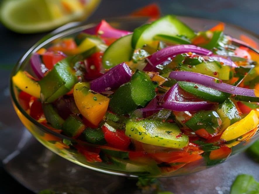 Ceviche Keto de Mejillón Estilo Sinaloa