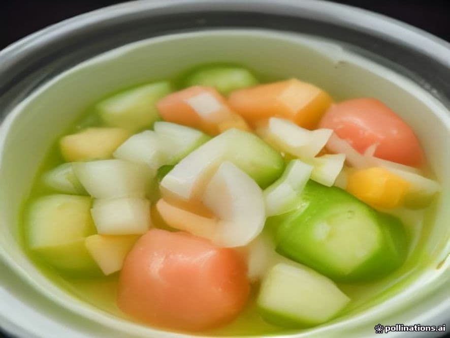 Ceviche Keto de Mero con Pepino y Aguacate