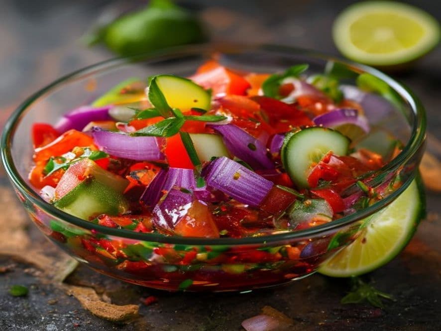 Ceviche Keto de Pargo Rojo Picante