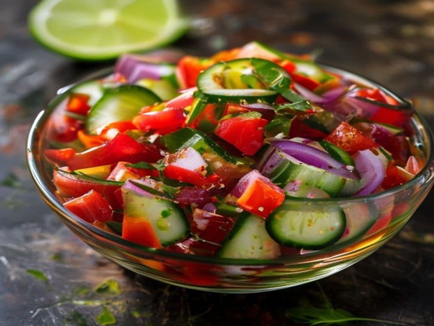 Ceviche Keto de Pulpo Rojo Picante