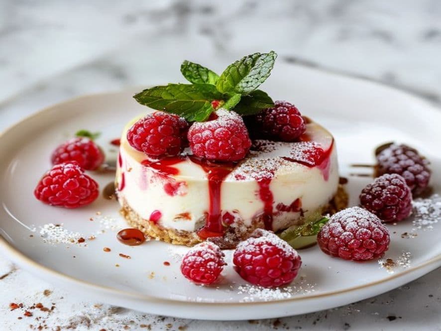 Cheesecake Keto de Fresa sin Azúcar