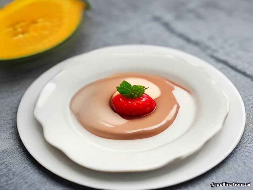 Cheesecake Keto de Papaya con Toque de Pimienta Rosa