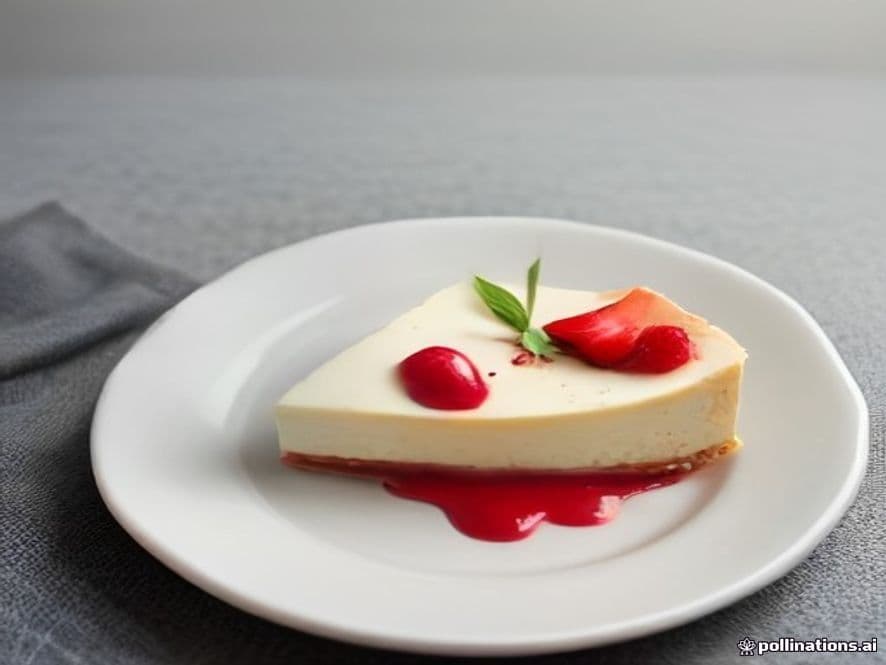 Cheesecake Keto de Pitahaya Keto