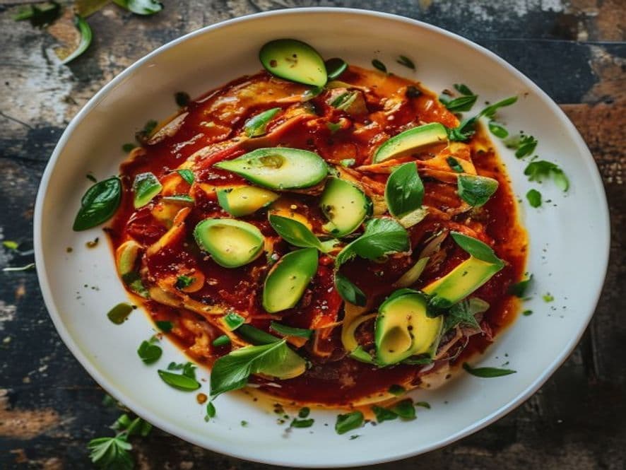 Chilaquiles Rojos Keto