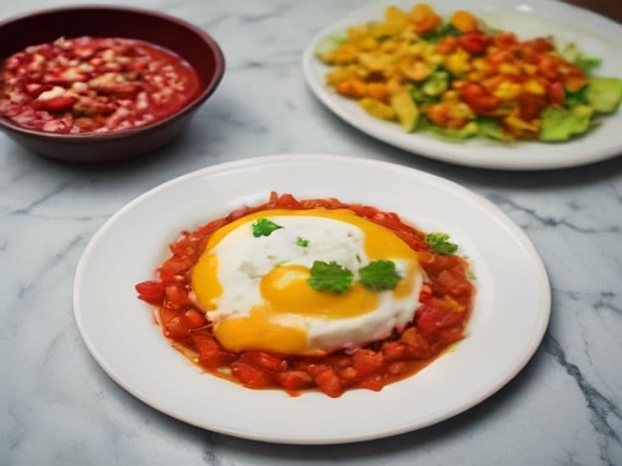 Chilaquiles Rojos de Guajillo con Chorizo Keto