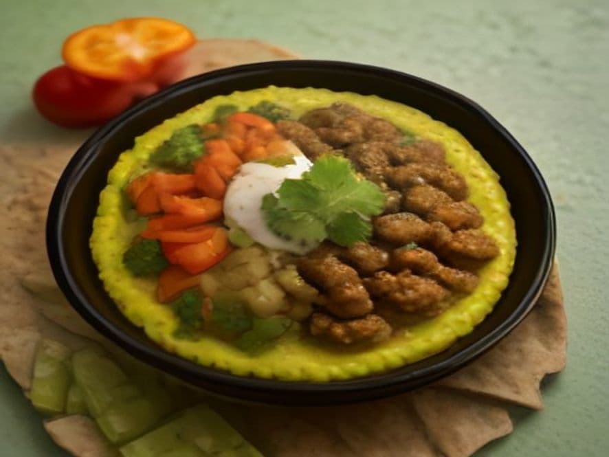 Chivo en salsa verde tomatillo keto