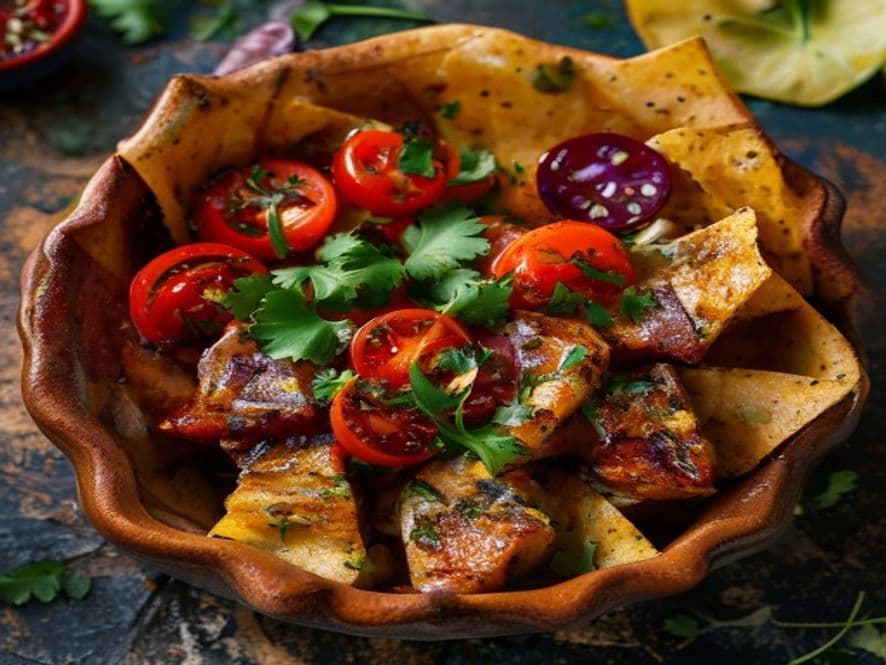Codorniz con salsa de pasilla keto para cenar