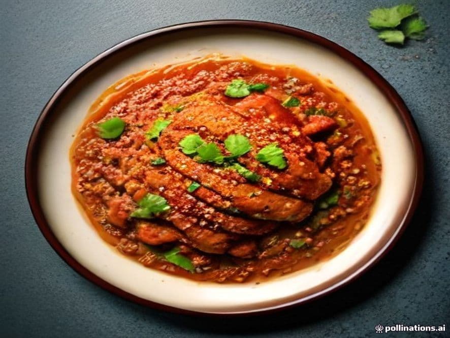 Codorniz en Mole Colorado Keto