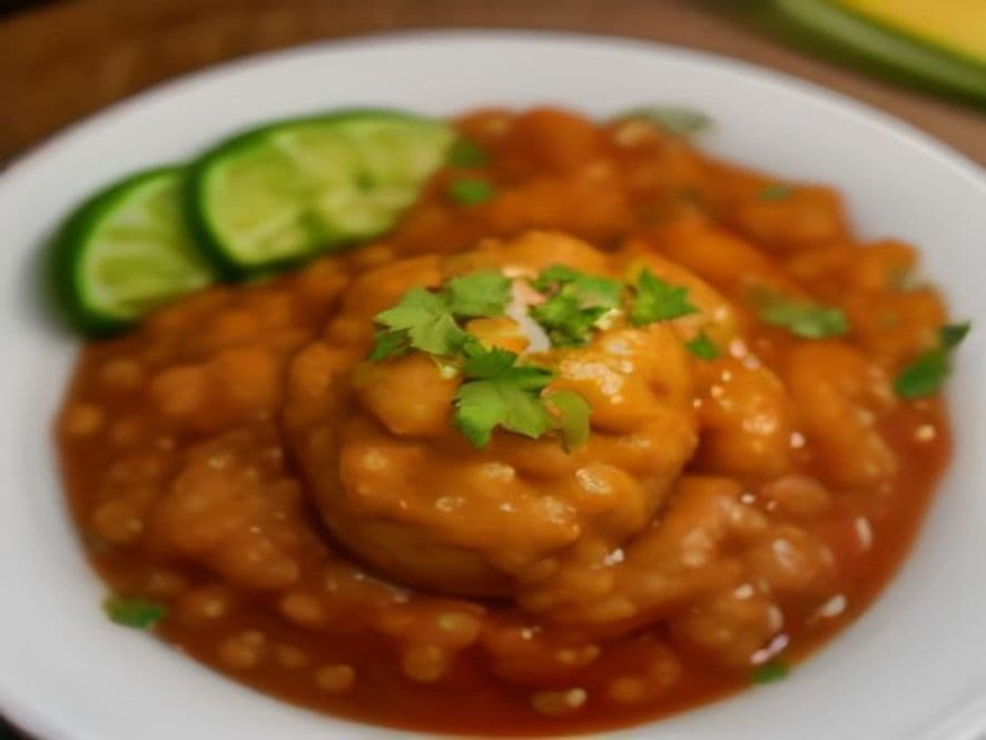 Conejo en adobo rojo keto