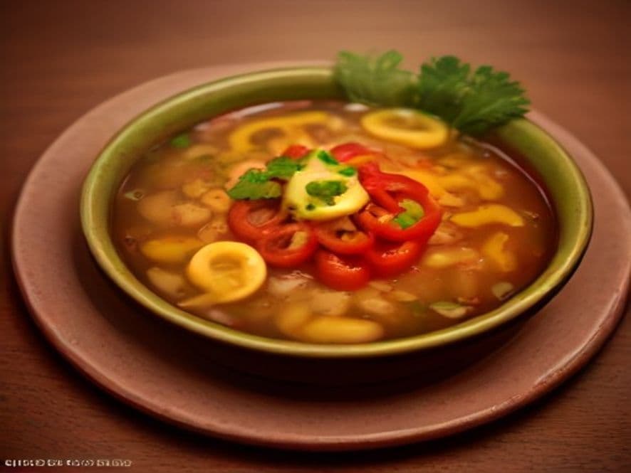 Consomé de Champiñones al Ajo Keto