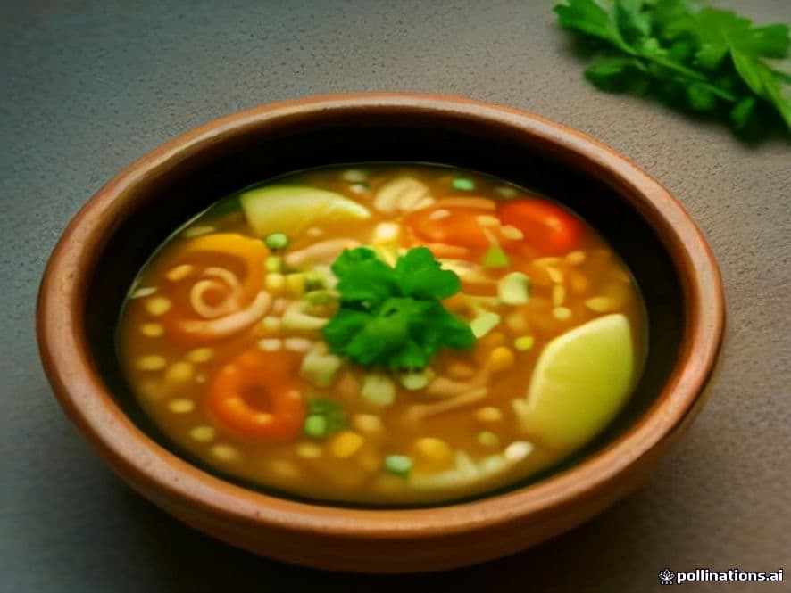 Consomé de pescado con jitomate Keto