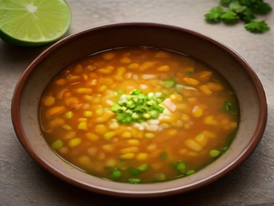 Consomé de Pollo con Ejotes Keto