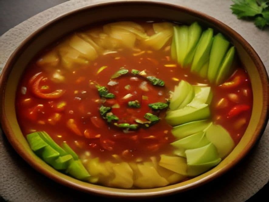Consomé de Res con Chile de Árbol Keto