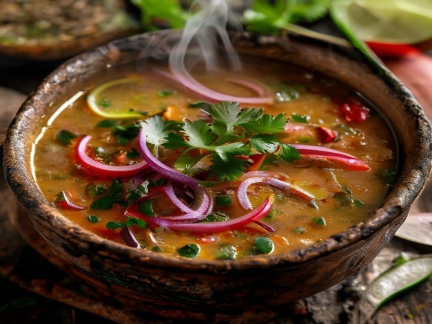 Consomé de Tomatillo Frío Keto