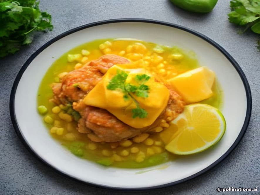 Corvina en Mantequilla de Ajo Keto a la Mexicana