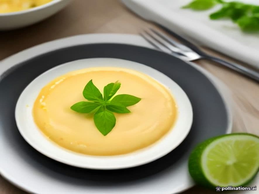 Crema Catalana Keto de Kiwi