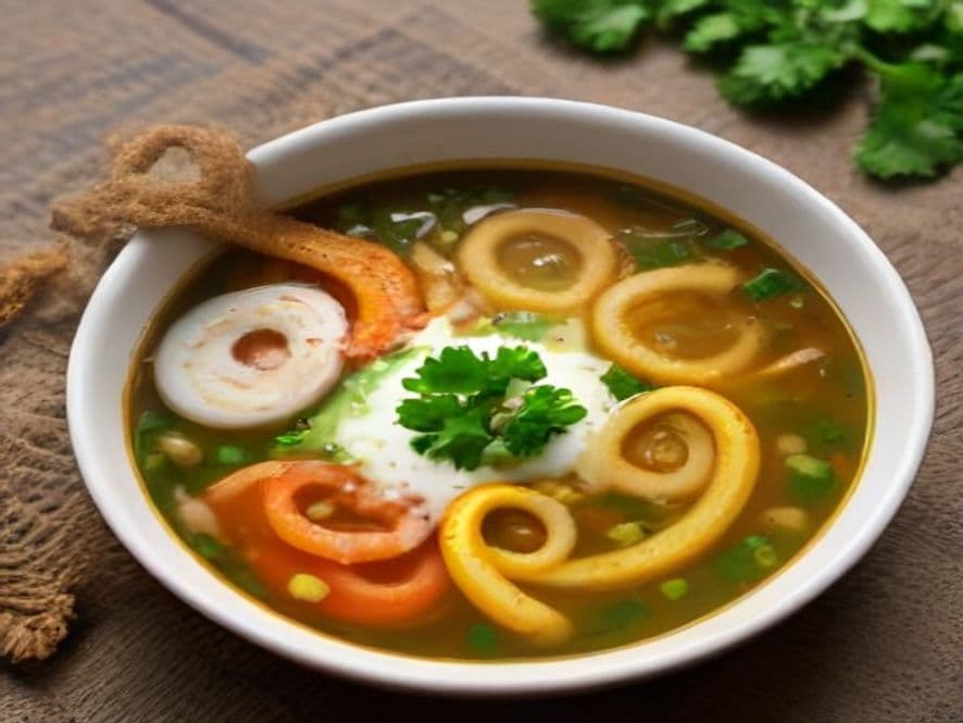 Crema de Camarón con Chile Ancho Keto