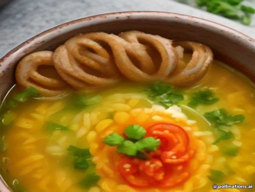 Crema de Gallina con Epazote Keto