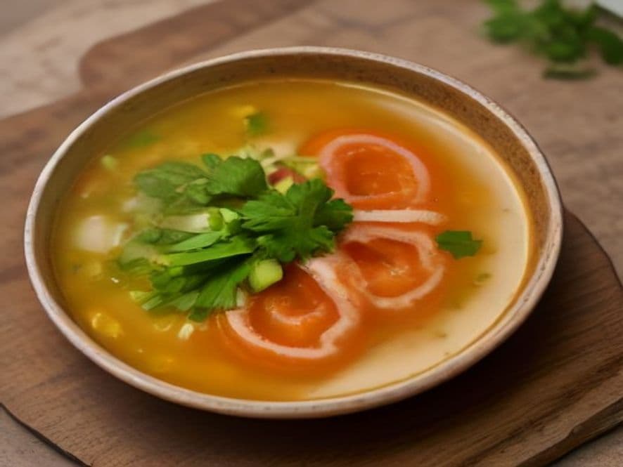 Crema de Puerro con Tocino Keto